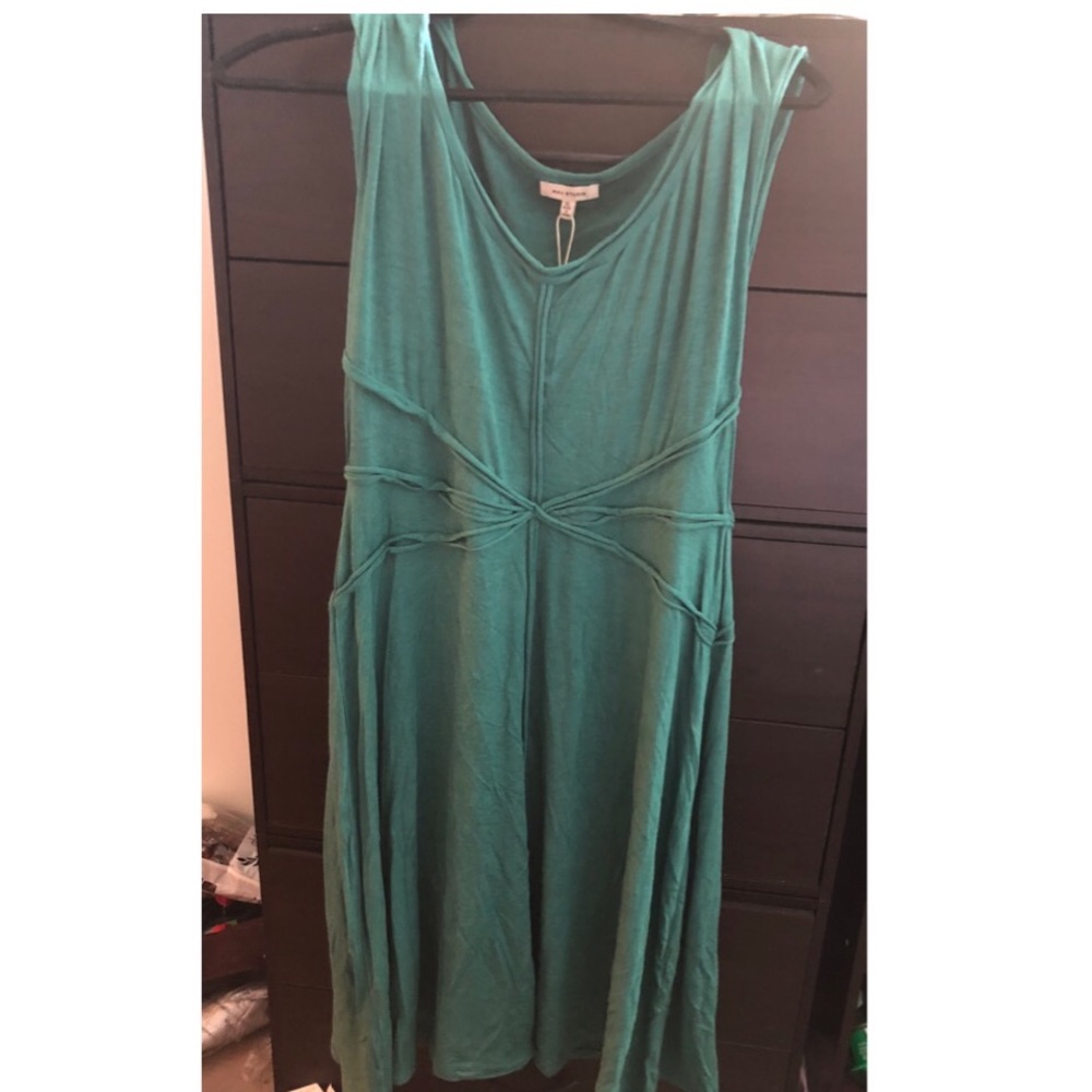 Green summer dress
